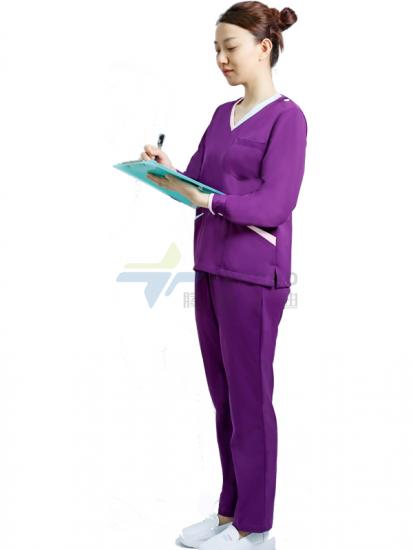 Long Sleeves Medical Uniform Scrub Set