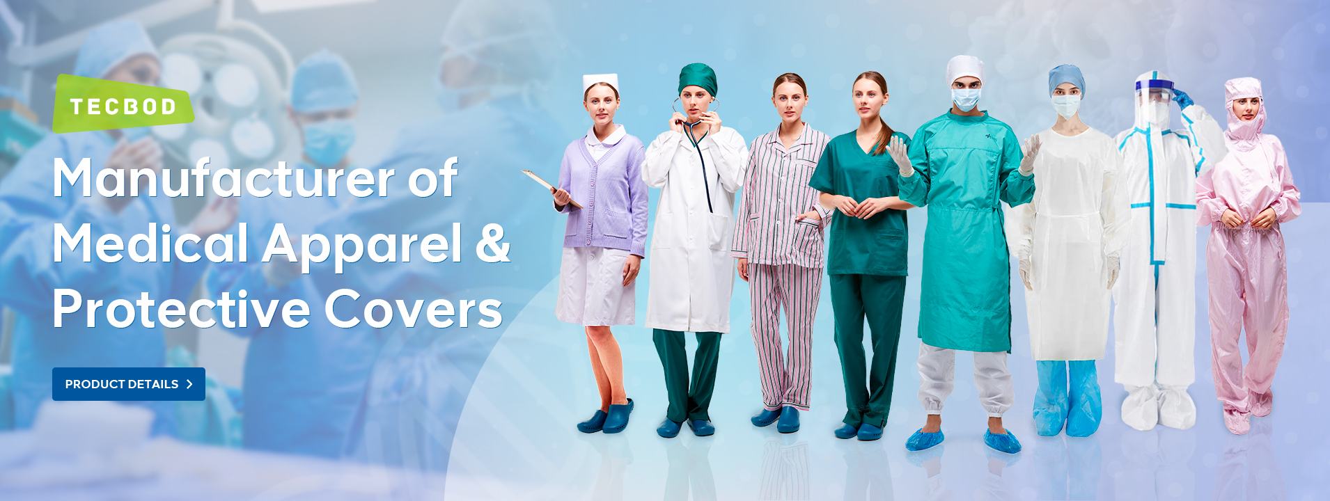 Manufacturer of Medical Apparel & Protective Covers